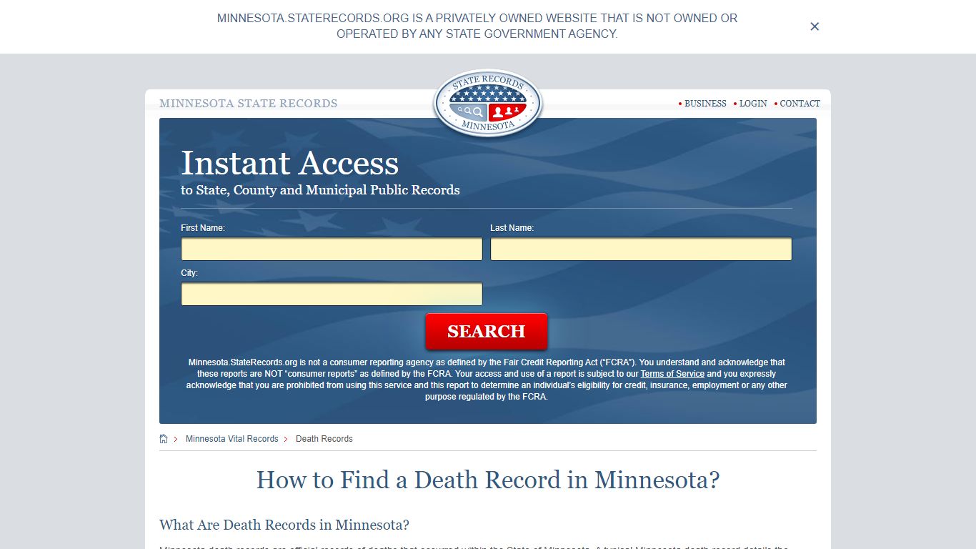 How to Find a Death Record in Minnesota?